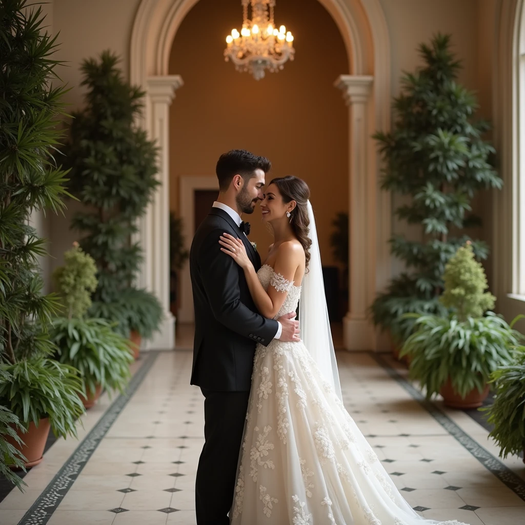 Elegant wedding photography